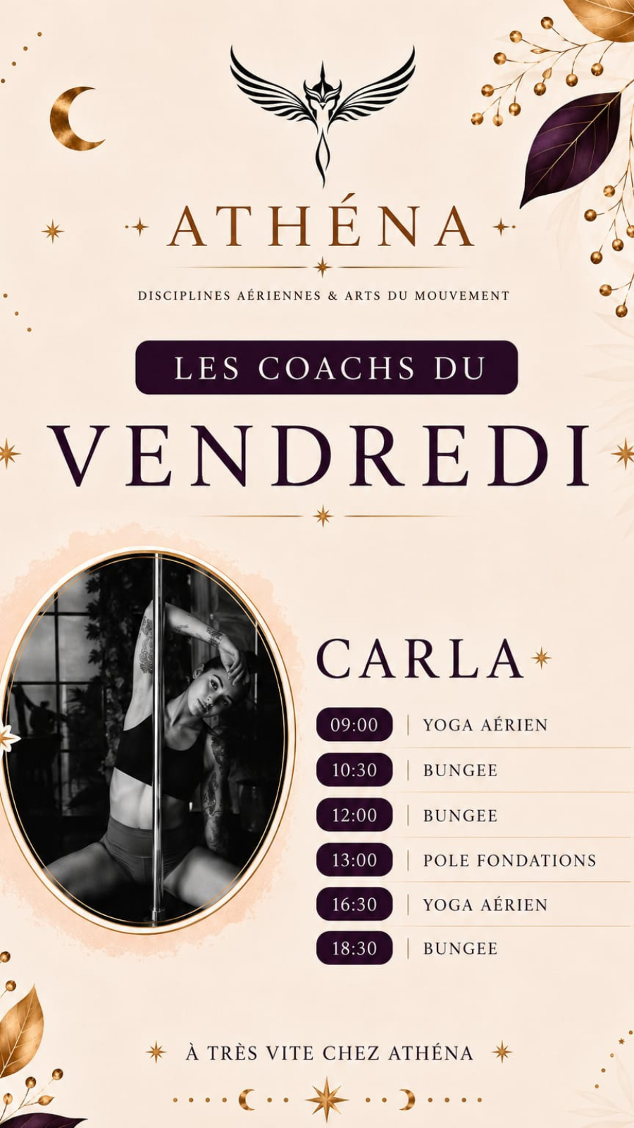 Tarifs Athéna 5